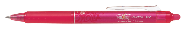 FriXion Ball Clicker 0.7 - Gel Ink Rollerball - Pink - Medium Tip