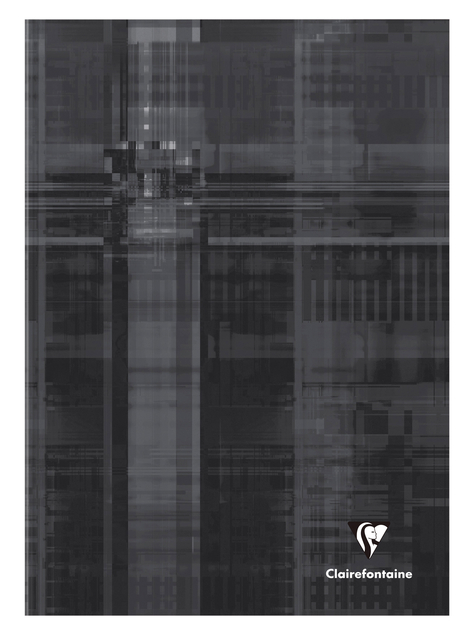Notitieboek Clairefontaine Matris A4 192blz 90gr lijn assorti