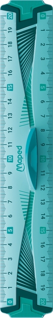RULER MAPED WITH GRIP SOFT 20CM