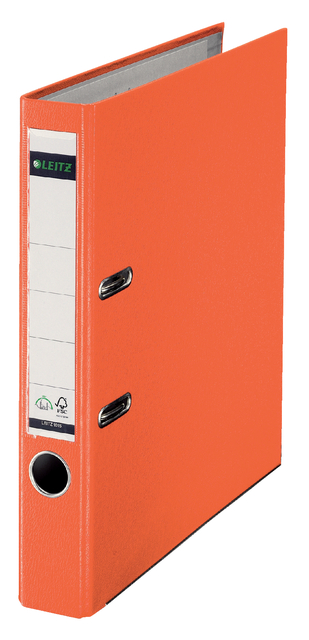Lever arch file Leitz  52mm PP A4 orange