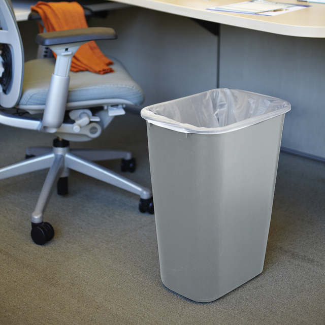 Afvalbak Rubbermaid medium 26liter grijs