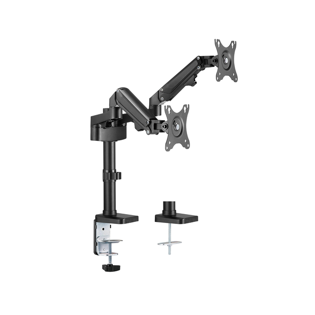 Monitorarm Neomounts DS70-750BL2 zwart 2 scherm