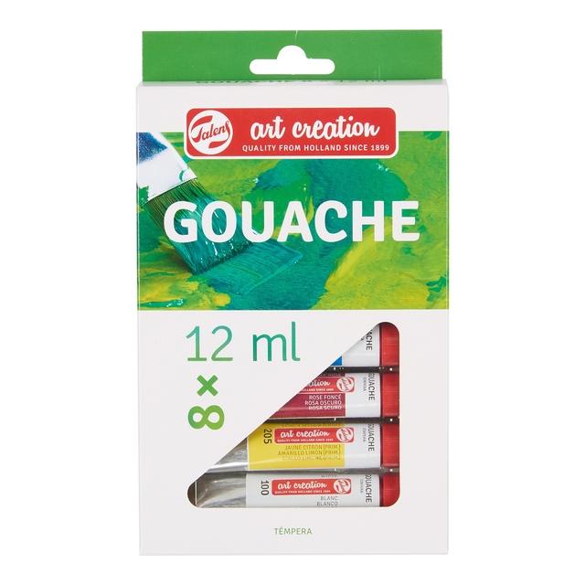 Gouache Talens Art Creation 8 kleuren