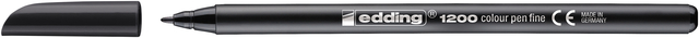 edding 1200 colour pen black