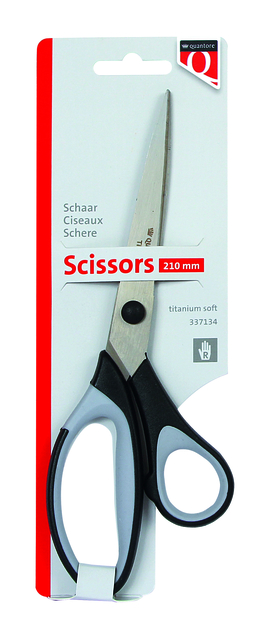 Scissors Quantore 210mm titanium soft grip handle