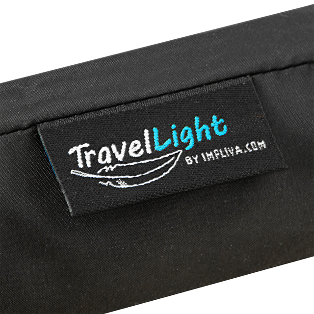 Paraplu Travellight® extreem licht opvouwbaar windproof doorsnede 90 cm donker blau