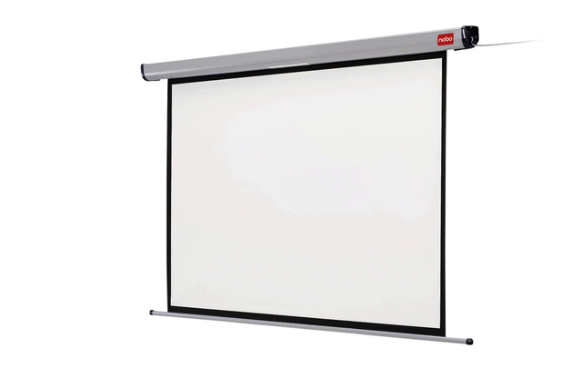 Wall mounted projection screen Nobo 240cm electric