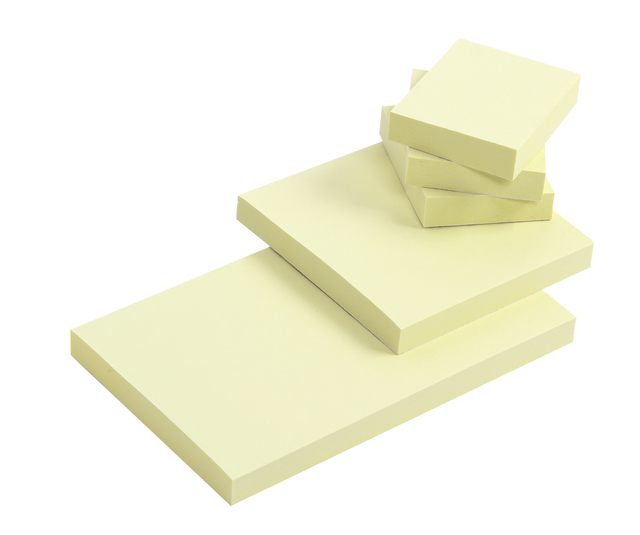 Sticky notes Quantore 76x76mm yellow