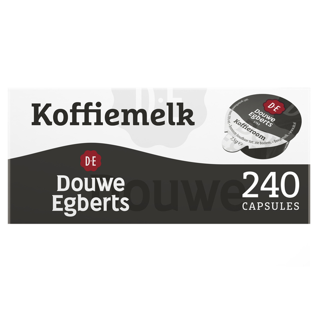 Koffiemelkcups Douwe Egberts 240x7.5 gram