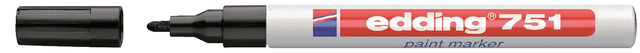 edding 751 paint marker black