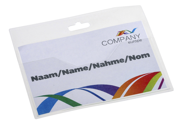 Badge / card holder OPUS 2 open 90x60mm 24 pieces