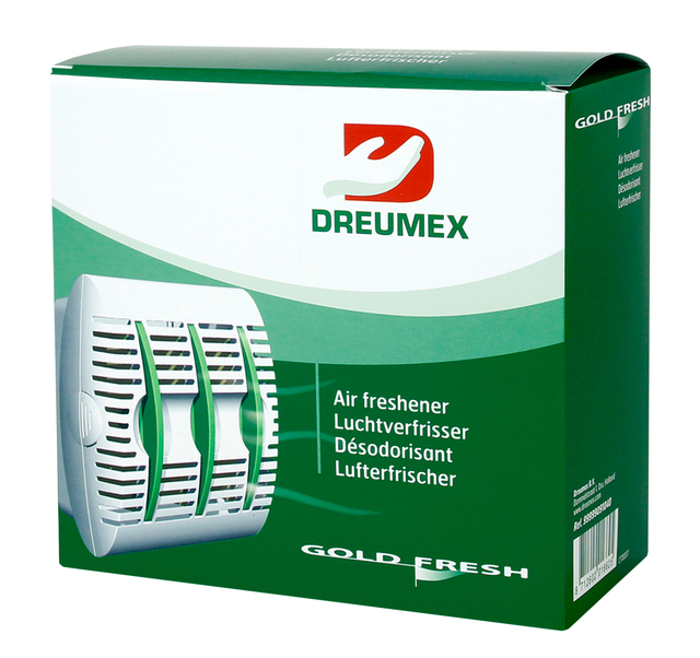 Luchtverfrisserdispenser Dreumex Gold Fresh Air
