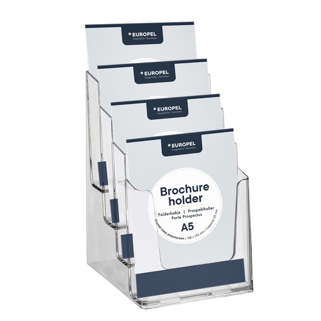 Brochure holder OPUS 2 4xA5