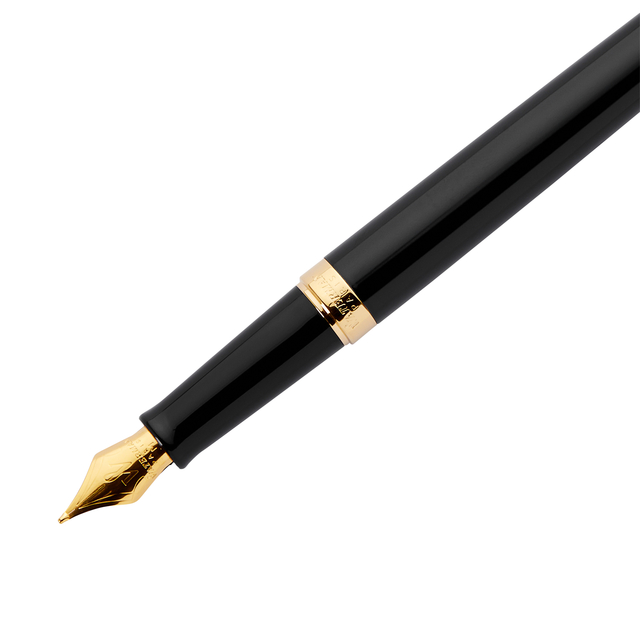 Vulpen Waterman Hémisphère black lacquer GT medi