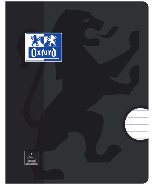 Schrift Oxford School A5 lijn 72 pagina's 80gr assorti pak à 3 stuks
