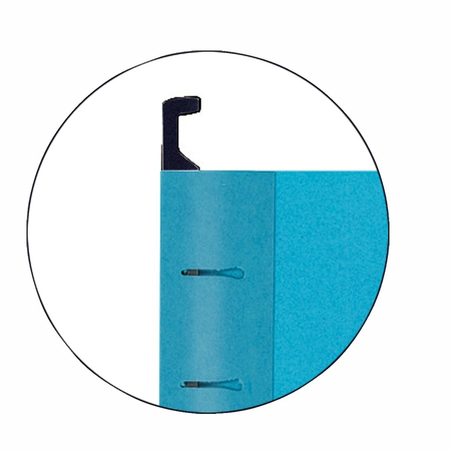 Reinforced Suspension File Esselte Classic A4 V-bottom blue