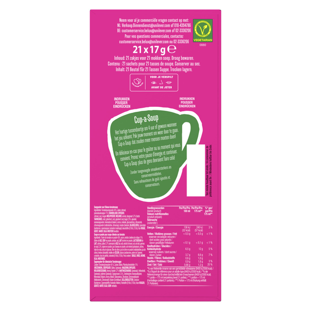 Cup-a-Soup Knorr Chinese tomaten 21x175ml