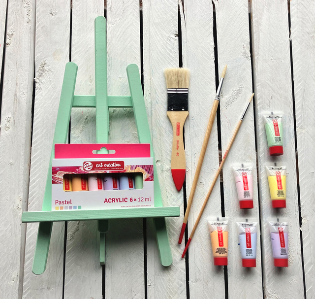 Acrylverf Talens Art Creation Pastel 12ml set à 6 kleuren