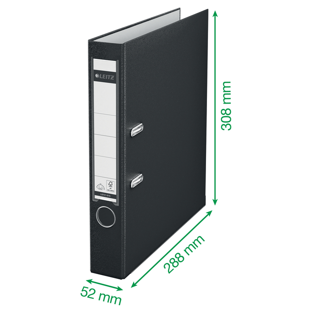 Lever arch file Leitz  52mm PP A4 blue