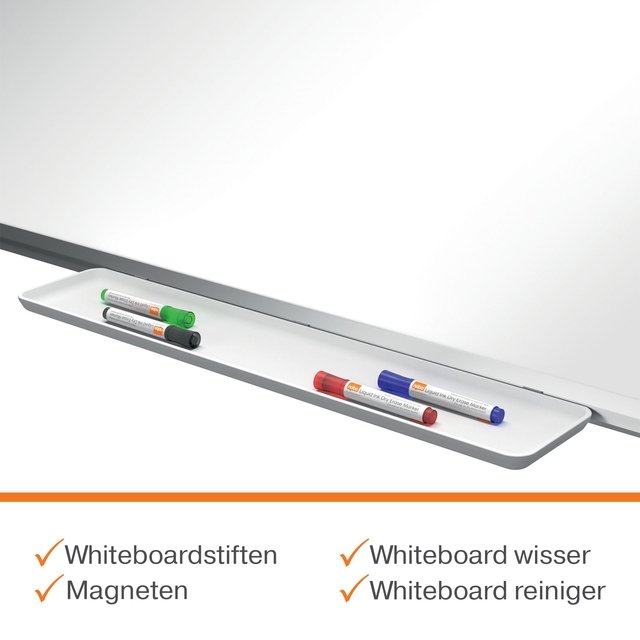 Whiteboard Nobo Premium Plus 120x180cm staal