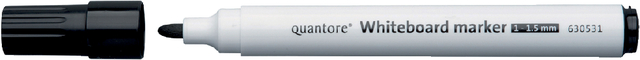 Whiteboard marker Quantore round 1-1.5mm black