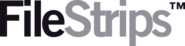 Filestrip GBC 34-gaats A4 transparant 100stuks