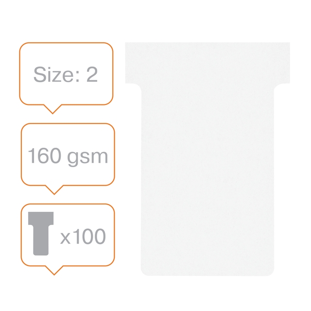 Nobo T-Cards Size 2