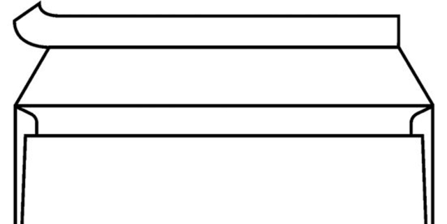 Envelope C6/5 p&s white 80gsm FSC