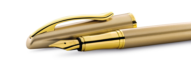 Schrijfset Pelikan Jazz Noble Elegance K36+P36 medium gold