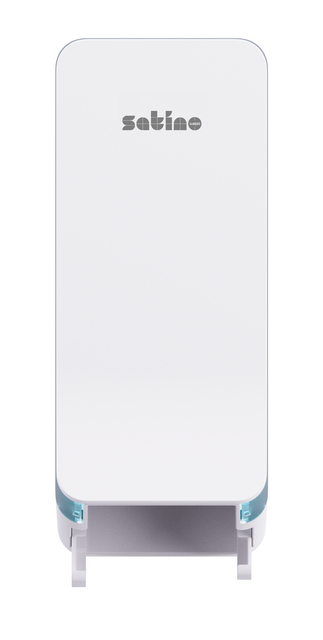 Toiletpapierdispenser Satino JT3 Hyginity systeemrol duo wit 333422