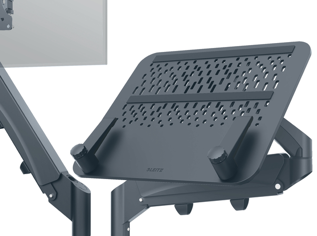 Monitor and Laptop Arm Leitz Ergo Space-saving Double