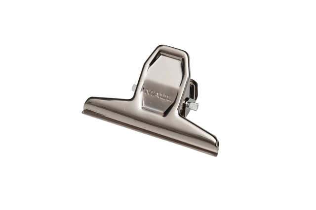 Papierklem MAUL Pro 75mm capaciteit 20mm zilver 2 stuks