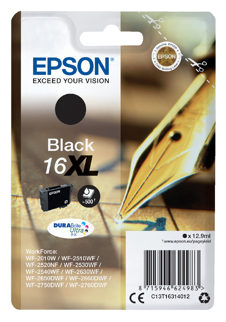 EPSON 16XL ink cartridge black