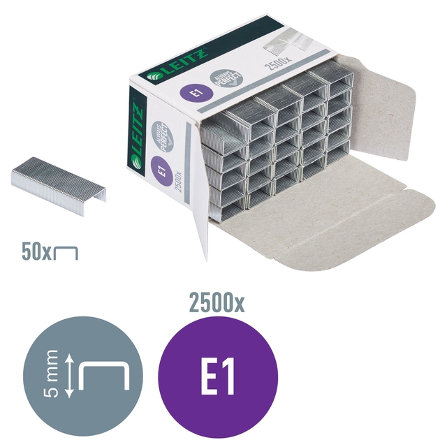 Nieten Leitz E1 verzinkt 2500 stuks