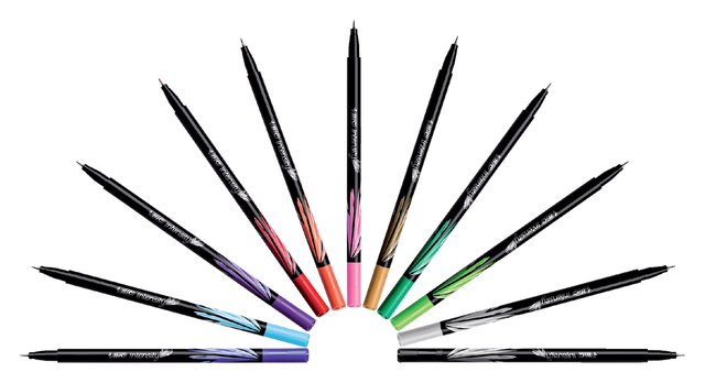 Fineliner Bic Intensity fijn rood