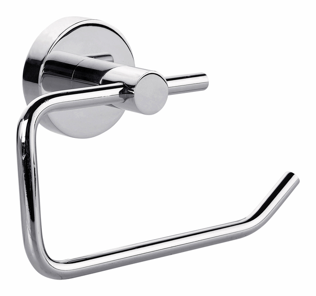 Toiletrolhouder tesa® Smooz hoogglans verchroomd metaal zelfkleven