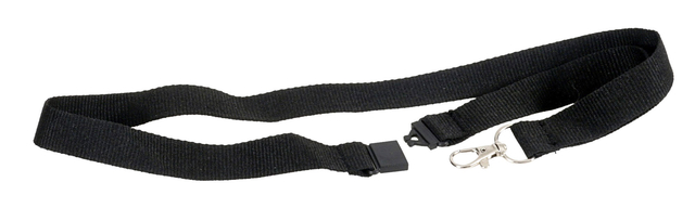 Badge Lanyard OPUS 2 black / 10 pieces