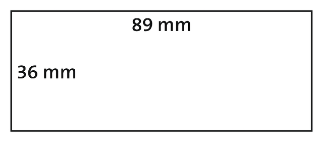 Etiket Dymo LabelWriter adressering 36x89mm 24 rollen á 260 stuks wi