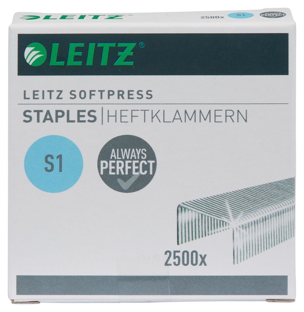 Nieten Leitz S1 Softpress verzinkt 2500 stuks