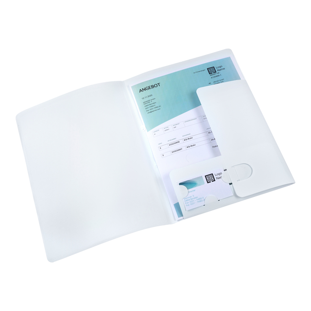 ELBA Report File, A4, PP White
