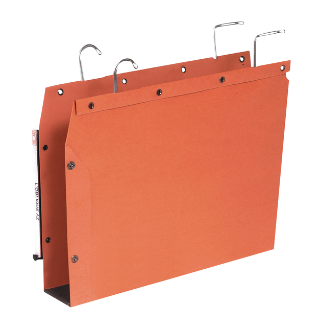 Elba Ultimate A4 Suspension File Tub 50 Mm Base; Box Of 25; Kraft Orange