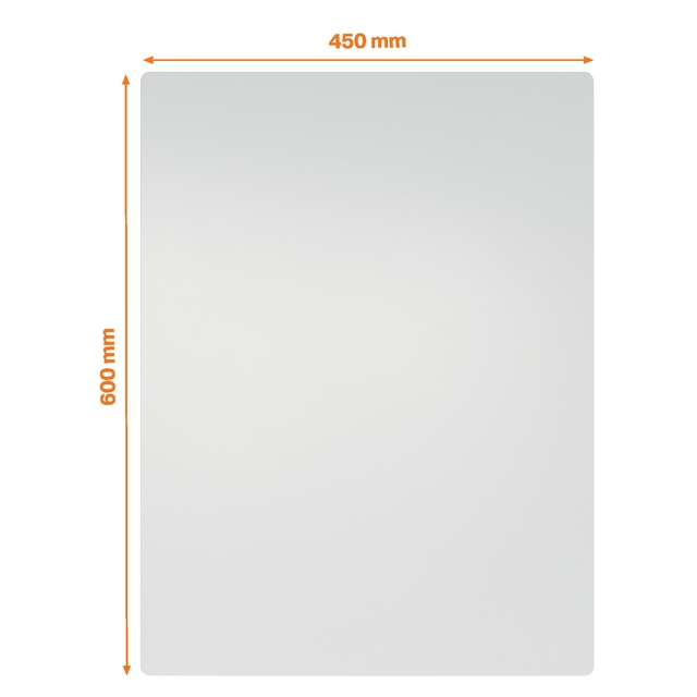 Whiteboard Nobo frameloos modulair 60x45cm