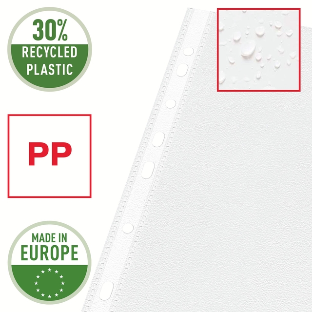 Showtas Esselte PP A3 11-gaats dwars 50 stuks