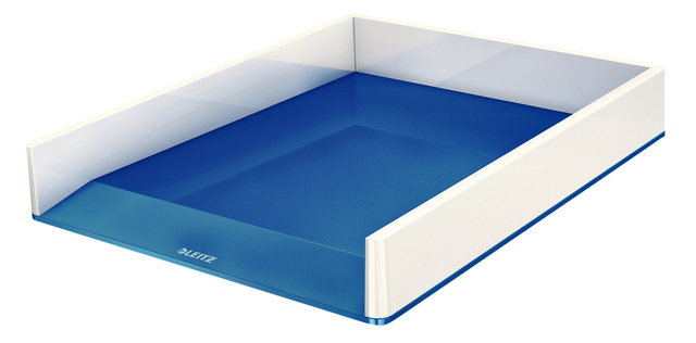 Leitz Letter Tray WOW Duo Colour Blue
