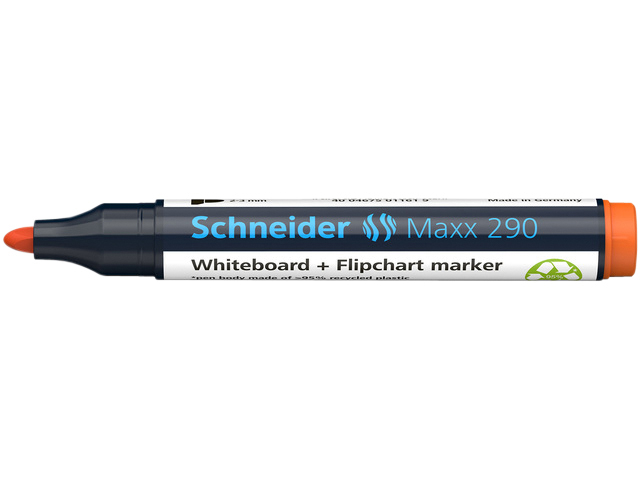 Viltstift Schneider Maxx 290 whiteboard rond 2-3mm assorti doos à 5+1 grati