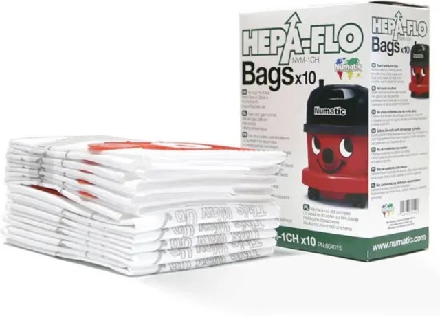 Stofzuigerzak Numatic Hepa Flo NVM-1CH microvezel Original 10 stuks