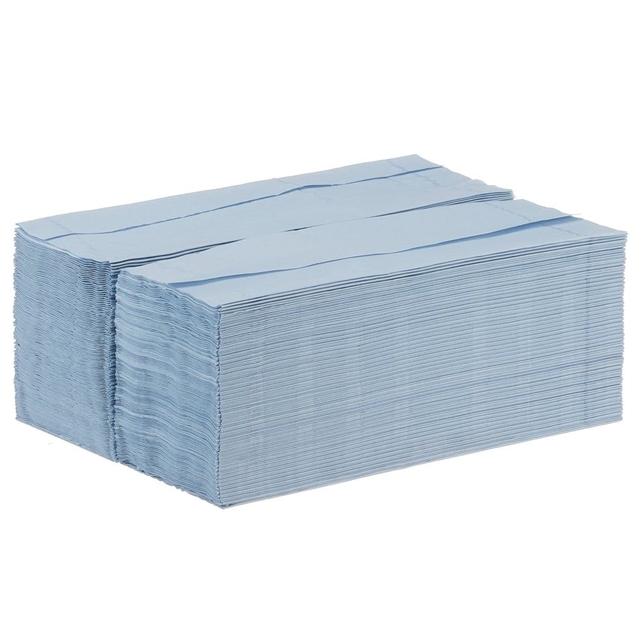 Poetsdoek WypAll L20 GeneralClean 420x330mm 280vel dispenserdoos blauw 7400
