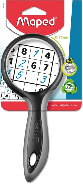 MAGNIFIER MAPED ERGOLOGIC 75MM