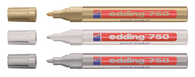 edding 750 paint marker white