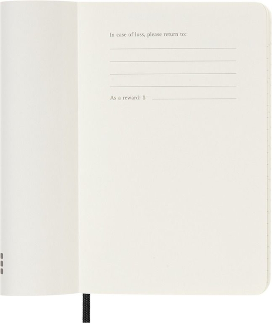 Agenda 2027 Moleskine 12M Planner Weekly 7dagen/1pagina pocket sc black